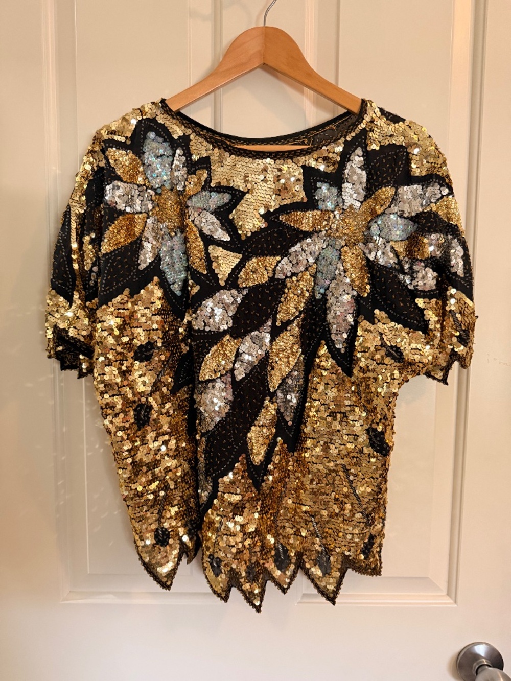 Vintage Sequin Top